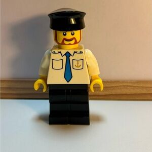 LEGO 2011 Lego City Sea Captain or Harbor Patrol Retractable Pen, Ages 4+